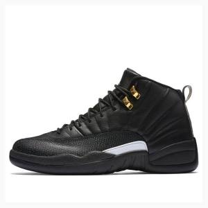 Air Jordan 12 Barbati Nike Retro The Master Ghete Baschet Negrii | JD-591YV