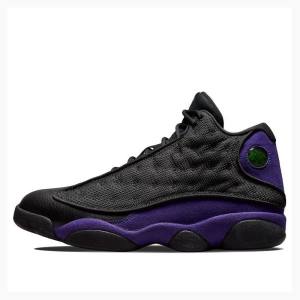 Air Jordan 13 Barbati Nike Retro Court Ghete Baschet Violet Negrii | JD-371PU