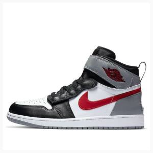 Air Jordan 1 Barbati Nike Flyease Particle Ghete Baschet Negrii Rosii Argintii | JD-805TR