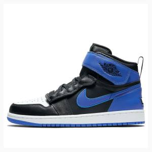 Air Jordan 1 Barbati Nike High FlyEase 'Hyper Royal' Ghete Baschet Negrii Albastri | JD-712UW