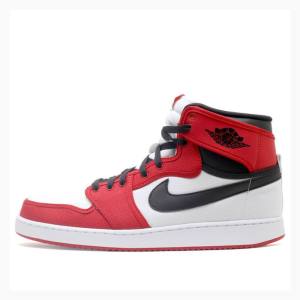 Air Jordan 1 Barbati Nike KO High OG Chicago Ghete Baschet Rosii Negrii | JD-980WZ