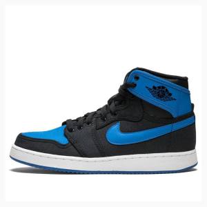 Air Jordan 1 Barbati Nike KO High OG Sport Ghete Baschet Negrii Albastri | JD-574TW