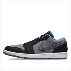 Air Jordan 1 Barbati Nike Low Crater Adidași Negrii Gri | JD-209GI