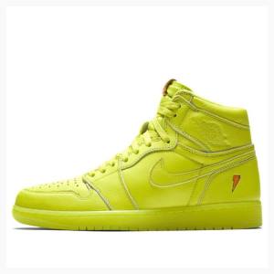 Air Jordan 1 Barbati Nike Retro HI OG G8RD Gatorade Ghete Baschet Galbeni Verzi | JD-467IL