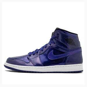 Air Jordan 1 Barbati Nike Retro High Deep Royal Lacuita Ghete Baschet Violet | JD-732SA