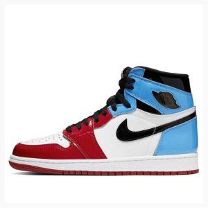 Air Jordan 1 Barbati Nike Retro High OG Fearless UNC Chicago Ghete Baschet Albi Rosii Albastri | JD-098IR