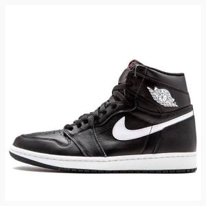 Air Jordan 1 Barbati Nike Retro High OG Yin Yang Pack Ghete Baschet Negrii Albi | JD-176OP