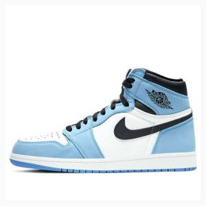 Air Jordan 1 Barbati Nike Retro High OG Ghete Baschet Albastri Negrii | JD-260YD