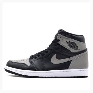 Air Jordan 1 Barbati Nike Retro High OG Shadow Ghete Baschet Gri Negrii | JD-391ET