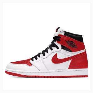 Air Jordan 1 Barbati Nike Retro High OG Heritage Ghete Baschet Rosii | JD-548YD