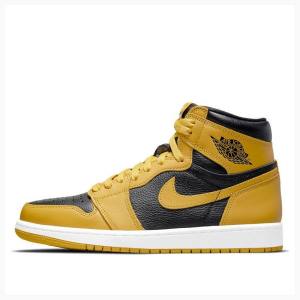 Air Jordan 1 Barbati Nike Retro High OG Pollen Ghete Baschet Galbeni | JD-623LF