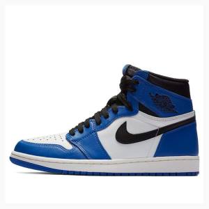 Air Jordan 1 Barbati Nike Retro High OG Game Royal Ghete Baschet Albastri Negrii | JD-947TH