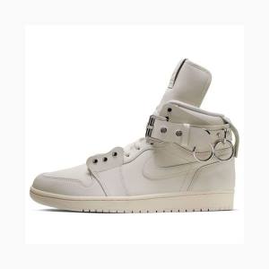 Air Jordan 1 Barbati Nike X Comme des Garcons Retro Curea High Ghete Baschet Albi | JD-456LJ