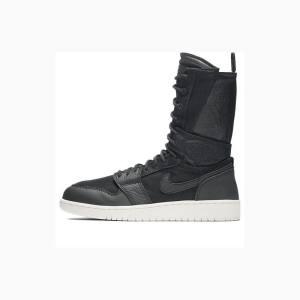 Air Jordan 1 Dama Nike Explorer Ghete Baschet Negrii Albi | JD-548JV