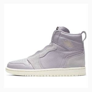 Air Jordan 1 Dama Nike High Zip Ghete Baschet Gri | JD-923LD