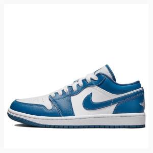 Air Jordan 1 Dama Nike Low Marina Blue Adidași Albastri | JD-951WF