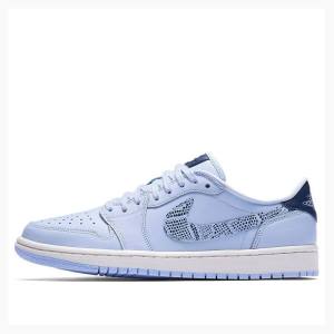 Air Jordan 1 Dama Nike Low 'Royal Tint' Adidași Albastri | JD-348MH