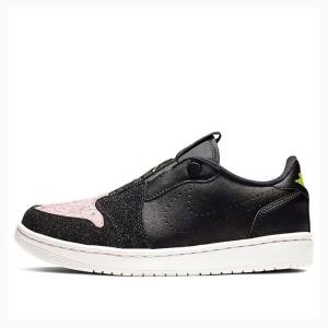 Air Jordan 1 Dama Nike Low Slip 'Silt Red' Adidași Negrii Roz | JD-369RU