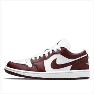 Air Jordan 1 Dama Nike Low Team Adidași Rosii | JD-952UT