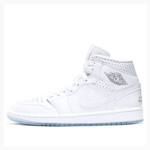 Air Jordan 1 Dama Nike Mid-High Ghete Baschet Albi | JD-537GS