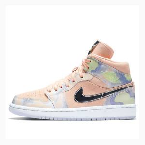 Air Jordan 1 Dama Nike Mid-High SE 'P(HER)SPECTIVE' Ghete Baschet Corai | JD-196QP