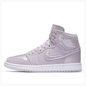 Air Jordan 1 Dama Nike RET High SOH Barely Ghete Baschet Violet Deschis | JD-438UW