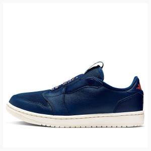 Air Jordan 1 Dama Nike RET Low SLIP JORDAN LEGACY Adidași Bleumarin | JD-492QI