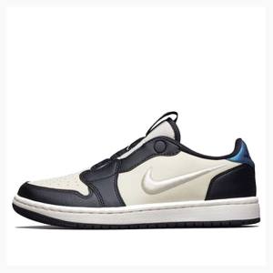 Air Jordan 1 Dama Nike RET Low SLIP JORDAN LEGACY Adidași Albastri Albi | JD-702ZV