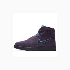 Air Jordan 1 Dama Nike Rebel XX Dark Raisin Ghete Baschet Violet | JD-518GI