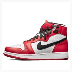 Air Jordan 1 Dama Nike Rebel XX OG Chicago Ghete Baschet Albi Rosii Negrii | JD-485DJ