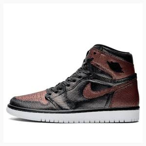 Air Jordan 1 Dama Nike Retro High OG Fearless Ghete Baschet Negrii Rosii | JD-357SW