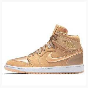 Air Jordan 1 Dama Nike Retro High SOH Ice Peach Ghete Baschet Aurii | JD-357DQ