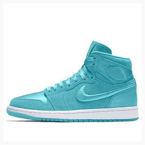 Air Jordan 1 Dama Nike Retro High SOH Light Aqua Ghete Baschet Albastru Deschis | JD-027UC