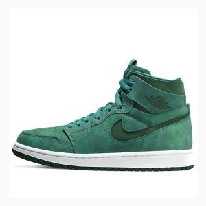 Air Jordan 1 Dama Nike Zoom Air CMFT Ghete Baschet Verzi | JD-384GY