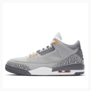 Air Jordan 3 Barbati Nike Retro Cool 2021 Ghete Baschet Gri | JD-932QL