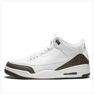 Air Jordan 3 Barbati Nike Retro Mocha Ghete Baschet Albi Maro | JD-258YC