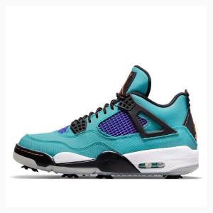 Air Jordan 4 Barbati Nike Golf NRG ACG Ghete Baschet Negrii Albastri Violet | JD-079BT