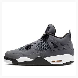 Air Jordan 4 Barbati Nike Retro Cool Ghete Baschet Gri | JD-705JZ