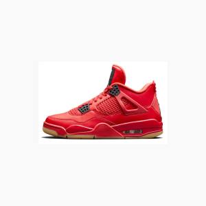 Air Jordan 4 Dama Nike Retro Fire Ghete Baschet Rosii | JD-718MK