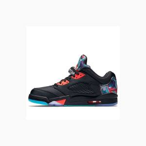 Air Jordan 5 Barbati Nike Retro Low CNY Chinese New Year Adidași Negrii Colorati | JD-164NH