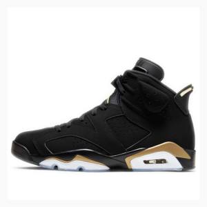 Air Jordan 6 Barbati Nike Retro DMP Defining Moments Ghete Baschet Negrii Aurii | JD-073YT