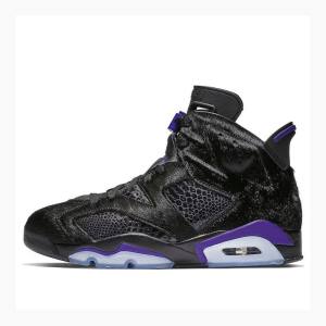 Air Jordan 6 Barbati Nike Retro SP Social Status - Cat Ghete Baschet Negrii | JD-038BK