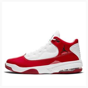 Air Jordan Barbati Nike Max Aura 2 Ghete Baschet Albi Rosii | JD-301YM