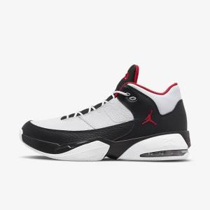 Air Jordan Barbati Nike Max Aura 3 Ghete Baschet Albi Negrii Rosii | NK869YHP