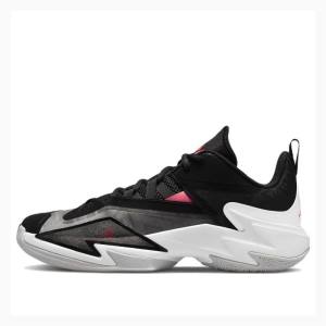 Air Jordan Barbati Nike One Take 3 PF 3 Ghete Baschet Albi Negrii | JD-637QC