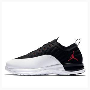 Air Jordan Barbati Nike Trainer Prime Ghete Baschet Negrii Albi | JD-890BW