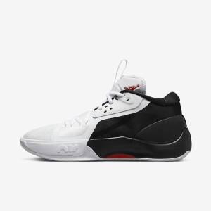 Air Jordan Barbati Nike Zoom Separate Negrii Albi Rosii | NK035VQD