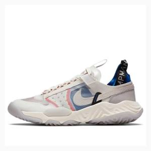 Air Jordan Dama Nike Delta Breathe Tech White Adidasi Alergare Albi Albastri Rosii | JD-916UQ