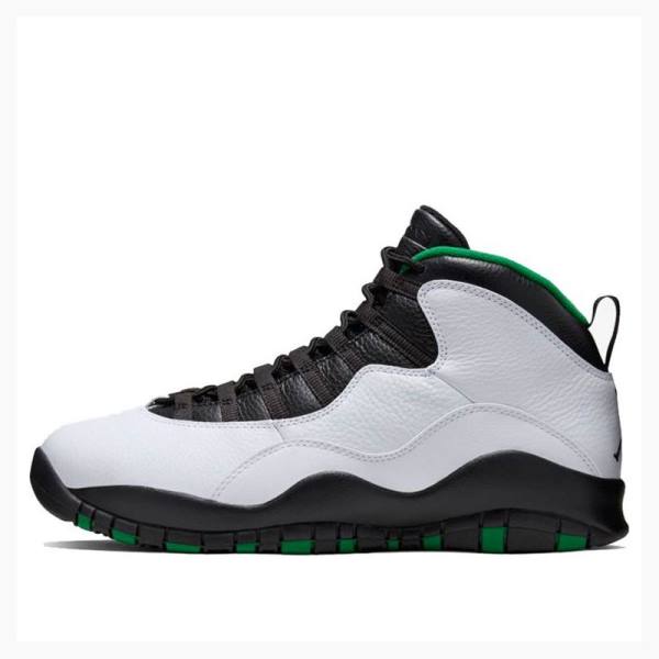 Air Jordan 10 Barbati Nike Retro Seattle Ghete Baschet Verzi Negrii Albi | JD-250RT