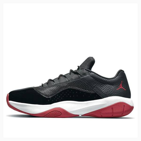 Air Jordan 11 Barbati Nike CMFT Low \'Bred\' Gym Adidași Negrii Albi Rosii | JD-284WI